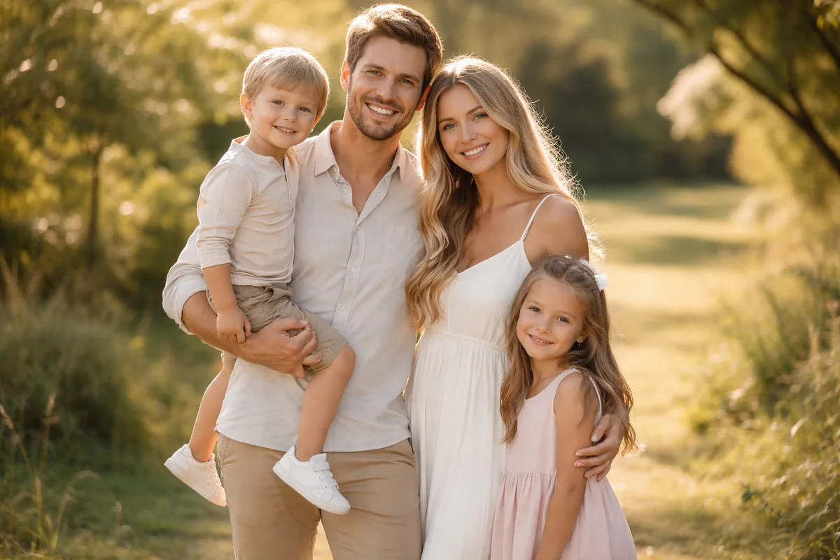Comment choisir des vêtements assortis pour une séance photo familiale